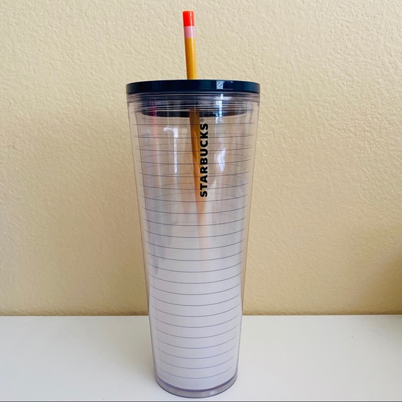 starbucks notebook tumbler